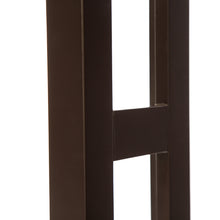 Load image into Gallery viewer, Wooden Free Standing Storage Cabinet with Glass Double Doors, Espresso