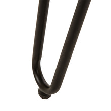 Load image into Gallery viewer, Industrial Steel Hairpin Leg Chair with Elm Wood Seat, Set of 2