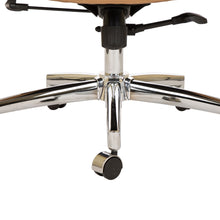 Load image into Gallery viewer, Adjustable High-Back Office Chair Executive Swivel Chair PU Leather, Camel