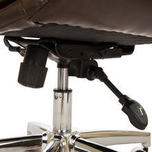 Load image into Gallery viewer, High-Back Adjustable Bonded Leather Executive Swivel Office Chair, Coffee