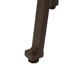 Load image into Gallery viewer, Rustic Steel Pub Bar Table and Stools with Elm Wood Top (1 Tabel+2 Stools)