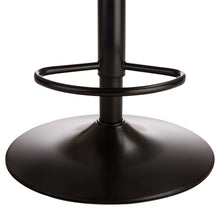 Load image into Gallery viewer, Mid-Century Coconut Milk White Leatherette Gaslift Adjustable Swivel Bar Stool, Set of 2