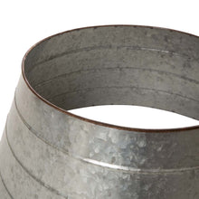 Load image into Gallery viewer, 22"D Galvanized Metal Tree Collar