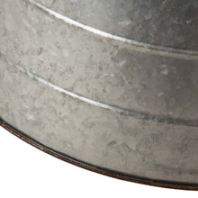 Load image into Gallery viewer, 22"D Galvanized Metal Tree Collar