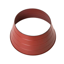 Load image into Gallery viewer, 22"D Painted Red Metal Tree Collar