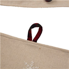 Load image into Gallery viewer, 48"D Fabric Christmas Tree Skirt - Dachshund