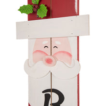 Load image into Gallery viewer, 42.00"H Christmas Wooden Santa Porch Sign - BELIEVE