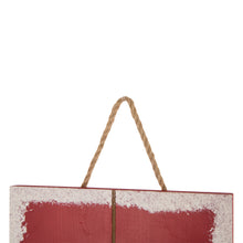 Load image into Gallery viewer, 42.00"H Christmas Wooden Santa Porch Sign - BELIEVE