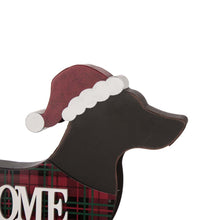 Load image into Gallery viewer, 21.93“L Wooden/Metal Dachshund Porch Sign