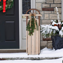 Load image into Gallery viewer, 38.00"H Wooden Sleigh Porch Sign
