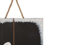 Load image into Gallery viewer, 42.00"H Wooden Snowman Porch Sign - MERRY