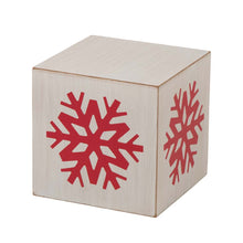 Load image into Gallery viewer, 31.89"H Wooden Block Wording Porch Sign - JOY