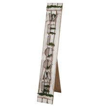 Load image into Gallery viewer, 43.7"H Welcome Wood/Metal Porch Sign
