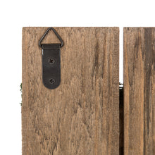 Load image into Gallery viewer, 43.7"H Welcome Wood/Metal Porch Sign