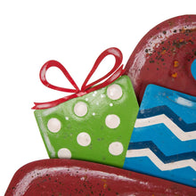 Load image into Gallery viewer, 31.89"H Rusty Metal Christmas Truck Yard Stake or Standing Décor or Wall Décor