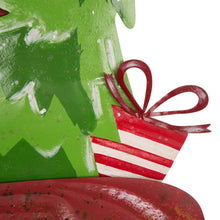 Load image into Gallery viewer, 31.89"H Rusty Metal Christmas Truck Yard Stake or Standing Décor or Wall Décor