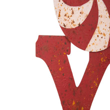 Load image into Gallery viewer, 36.02"H Rusty Metal "JOY" Yard Stake or Wall Décor