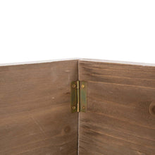 Load image into Gallery viewer, 22.09"L Washed White Wooden Christmas Tree Collar