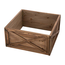 Load image into Gallery viewer, 22.09"L Natural Wooden Christmas Tree Collar