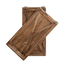 Load image into Gallery viewer, 22.09"L Natural Wooden Christmas Tree Collar