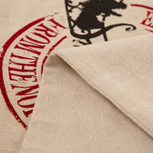 Load image into Gallery viewer, S/2 36"H Lighted Burlap Gift Sack with Wordings (10 LEDs)