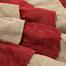 Load image into Gallery viewer, Christmas Faux Burlap Tree Skirt