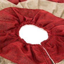 Load image into Gallery viewer, Christmas Faux Burlap Tree Skirt