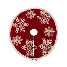 Load image into Gallery viewer, Fabric Merry Christmas Tree Skirt Christmas Home Decor, 48" inches(in Diameter)