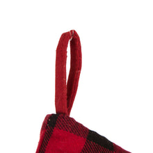 Load image into Gallery viewer, 21''L LED Embroidered Linen Christmas Stocking - Cat