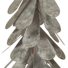 Load image into Gallery viewer, Iron Galvanized Christmas Tree Table Decor, 18"H