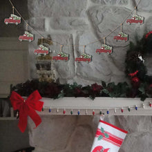 Load image into Gallery viewer, 72"L Metal Red Truck Garland