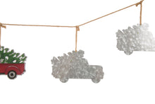 Load image into Gallery viewer, 72"L Metal Red Truck Garland