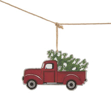 Load image into Gallery viewer, 72"L Metal Red Truck Garland