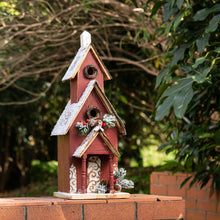 Load image into Gallery viewer, 23.43"H Oversized Wooden Church Birdhouse