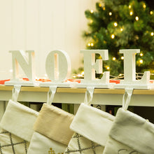 Load image into Gallery viewer, 5.91“H "NOEL" Stocking Holder Set