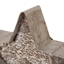 Load image into Gallery viewer, 7.50"H Marquee LED Wooden/Metal Star Stocking Holder