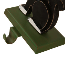 Load image into Gallery viewer, 7.50"H Wooden/Metal Cat Stocking Holder
