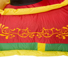 Load image into Gallery viewer, NorthLight 4 ft. Inflatable Santa Sleigh & Reindeer Lighted Christmas Yard Art Decor