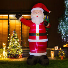 Load image into Gallery viewer, 11.8 ft Christmas Lighted Santa Claus Carrying Gift Bag Inflatable Decor