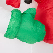 Load image into Gallery viewer, 8ft Lighted Inflatable Snowman Family Decor