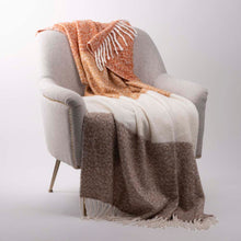 Load image into Gallery viewer, 60"L*50"W Woven Acrylic Striped Jacquard Throw 780g