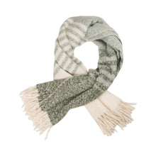 Load image into Gallery viewer, 60"L*50"W Woven Acrylic Striped Jacquard Throw 780g