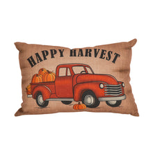 Load image into Gallery viewer, Decorative Pillow Happy Harvest Truck Pillow