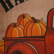 Load image into Gallery viewer, Decorative Pillow Happy Harvest Truck Pillow