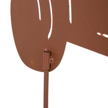 Load image into Gallery viewer, 25"L Metal Rusty Truck Yard Stake or Standing Decor or Hanging Decor