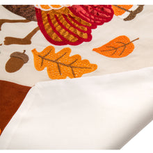 Load image into Gallery viewer, 32"L Cotton Embroidered Turkey Apron