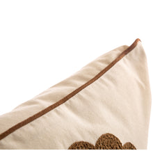 Load image into Gallery viewer, 18"L x 18"W Cotton Embroidered Turkey Pillow Cover