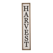 Load image into Gallery viewer, 41.73"H Wooden "HARVEST" Porch Sign
