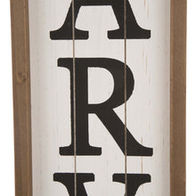 Load image into Gallery viewer, 41.73"H Wooden "HARVEST" Porch Sign