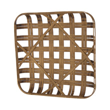 Load image into Gallery viewer, 24"L Brown Bamboo Weaving Basket